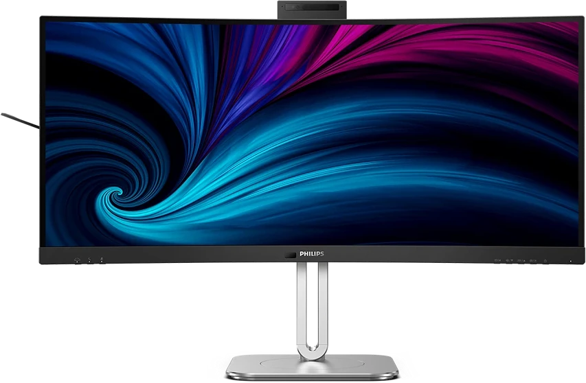 „PHILIPS 34B2U6603CH“ 34 colių lenktas monitorius, 3440x1440, 2xHDMI, DP, USB