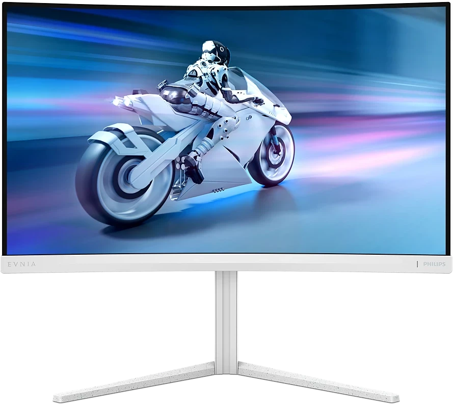 Lenktas monitorius Philips 27M2C5501/00 | 27" | 2560x1440 | 180Hz | 1 ms | Baltas