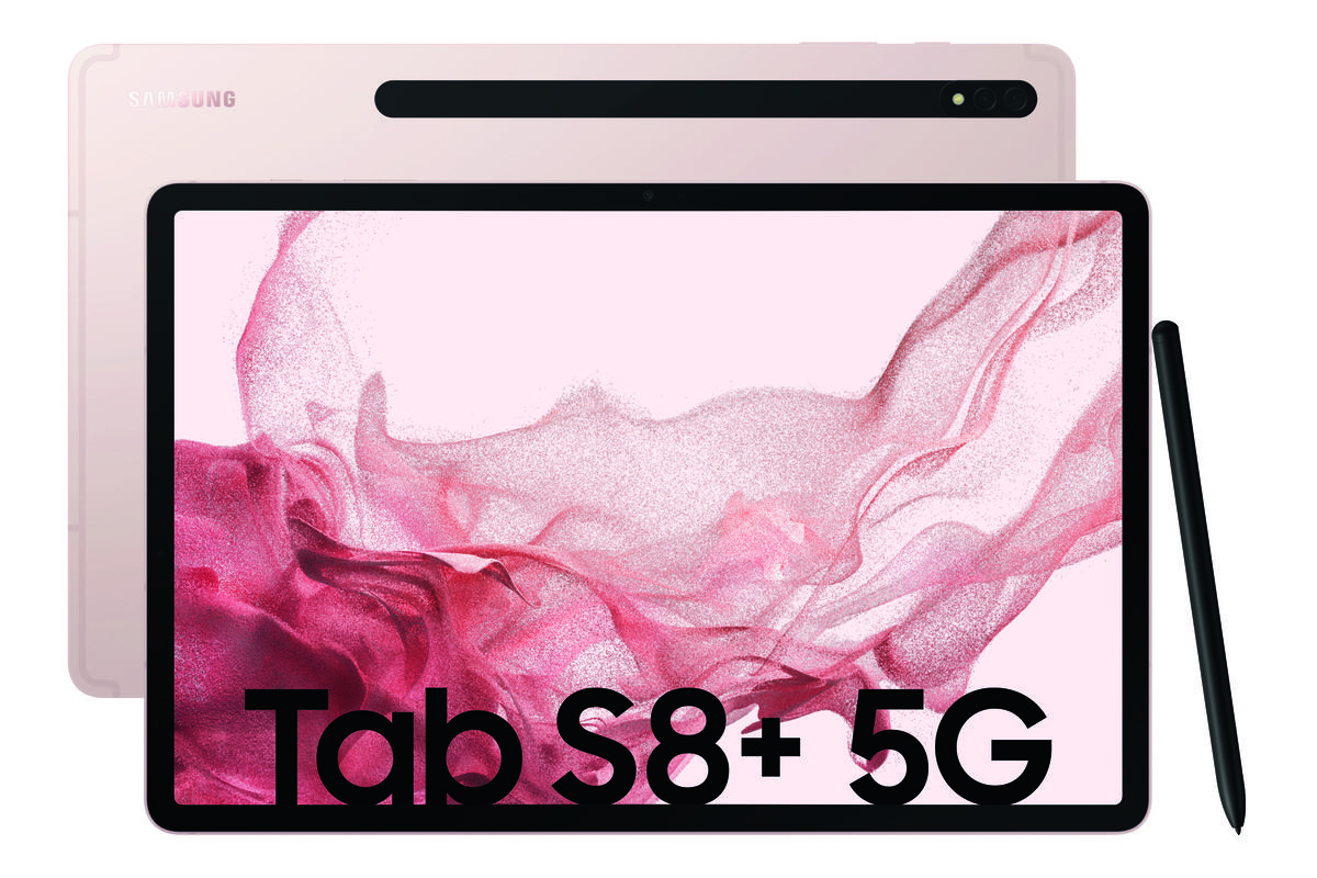 Planšetė Samsung X806B Galaxy Tab S8+ 5G 256 GB (Rožinė Gold Planšetė Samsung X806B Galaxy Tab S8+ 5G 256 GB (Rožinė Gold