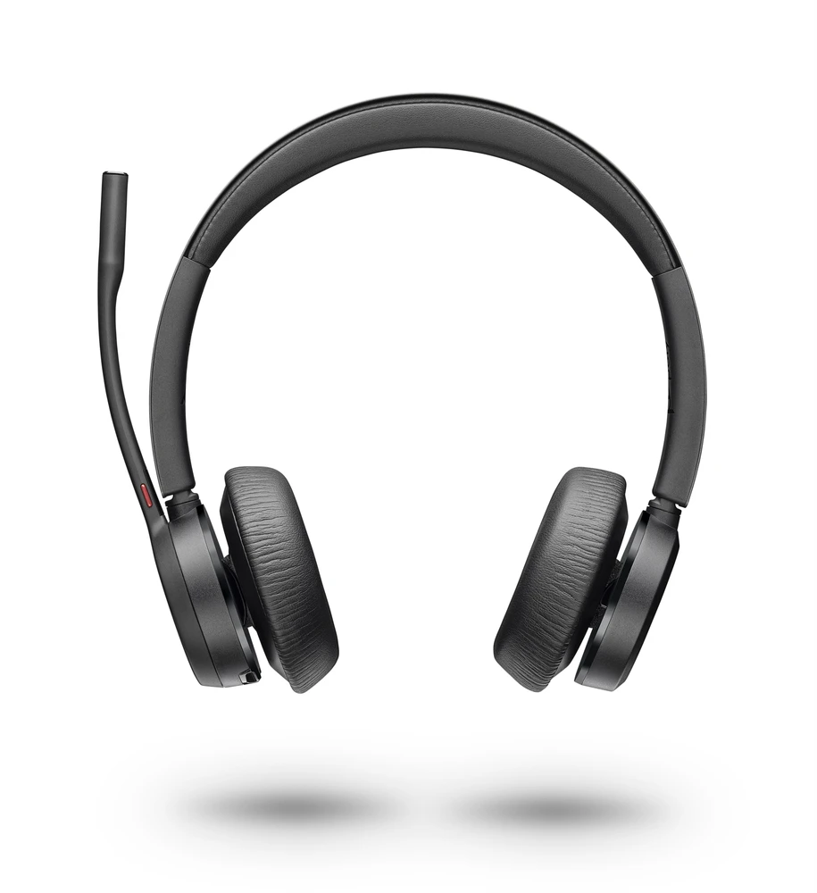 „Poly Plantronics Voyager 4320 UC Bluetooth“ ausinės, binaurinis, nano raktas su USB-C jungtimi