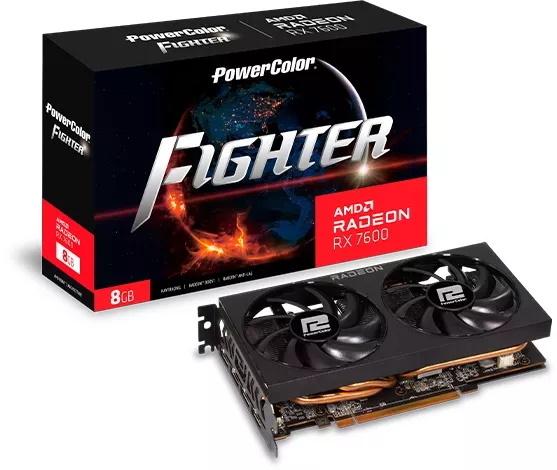 Vaizdo plokštė Powercolor Tul POWERCOLOR Fighter AMD Radeon RX 7600 8GB GDDR6