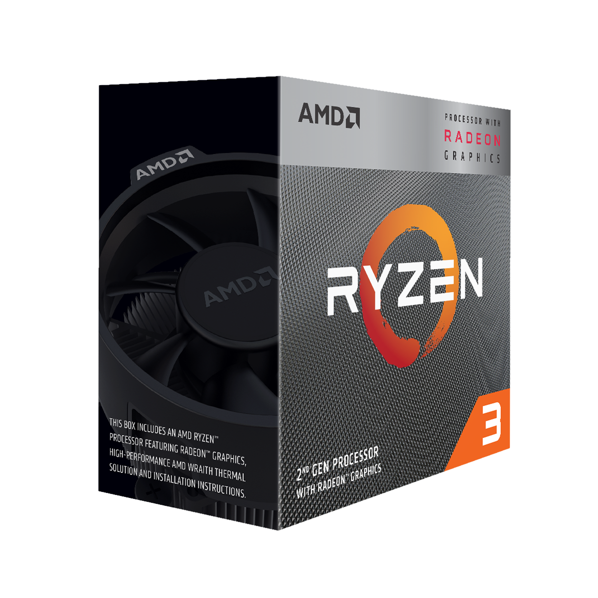 Procesorius AMD Ryzen 3 3200G, 3.6 GHz, AM4