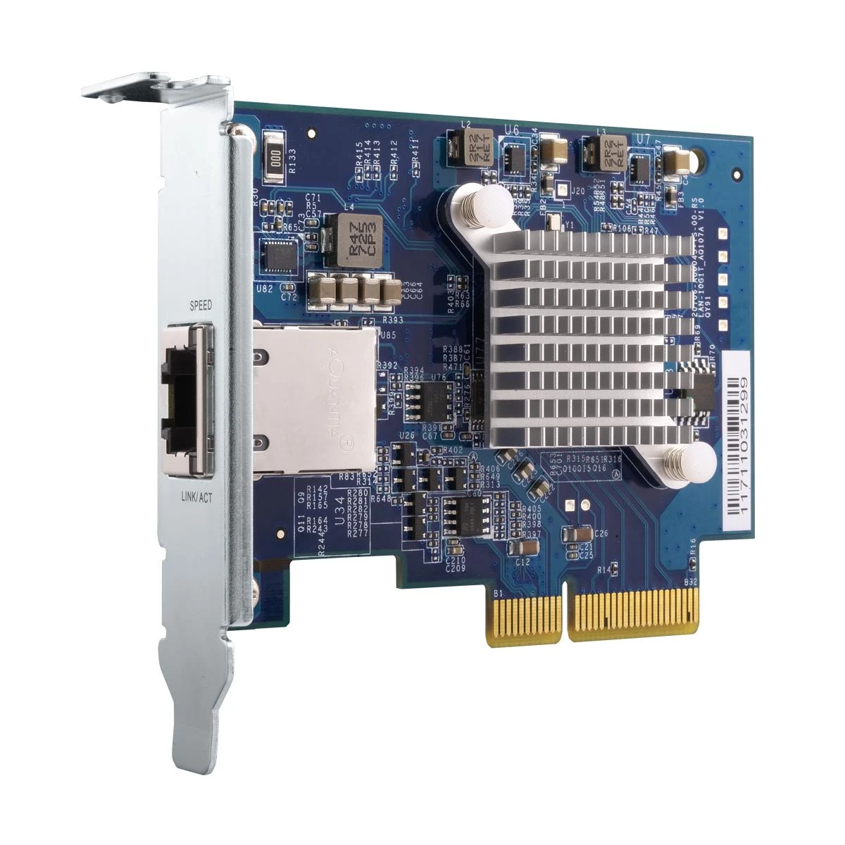 QNAP QXG-10G1T tinklo plokštė Eternetas 10000 Mbit/ai Vidinis