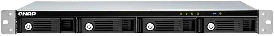 Serveris QNAP TR-004U diskų masyvas Juoda, Pilka