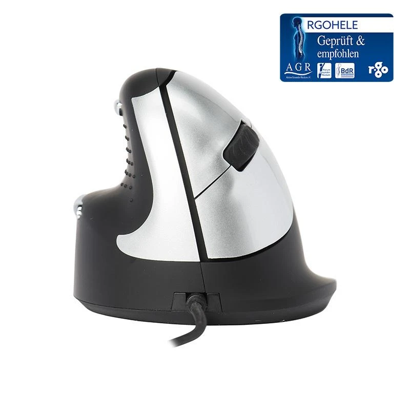 R Go Tools ERGONOMIC Pelė MEDIUM - HAND165-185MM LEFT-HANDED su laidu