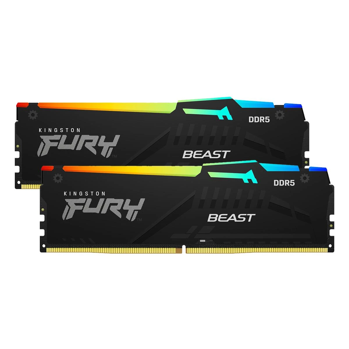 Kingston FURY Beast DDR5 RGB atminties modulių pora
