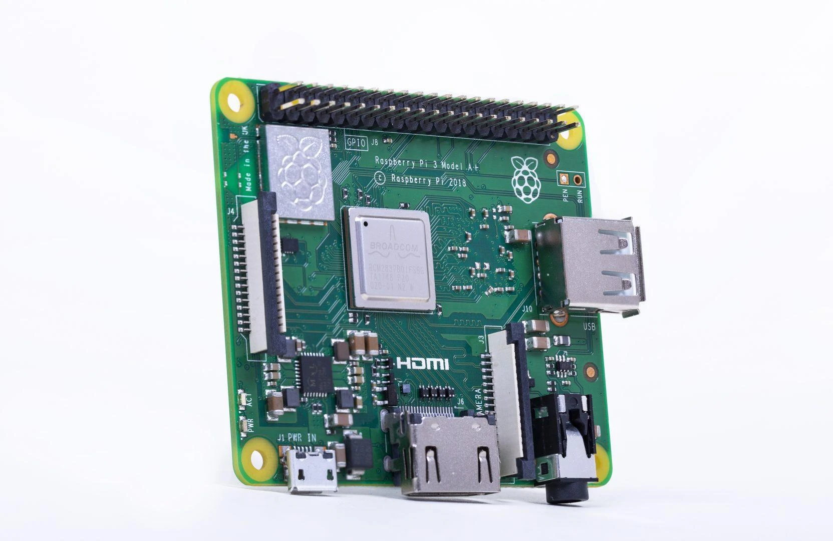 Raspberry Pi 3 Modelis A, „Bluetooth“, „Wi-Fi“, 512 MB RAM RPI-3MODAPLUS