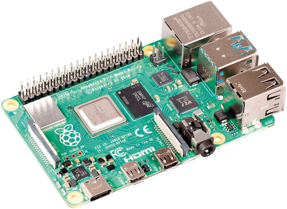 „Raspberry Pi4 Model B“ 8 GB RAM, 802.11ac, „Bluetooth 5.0“, 3840x2160 60Hz dažniu RPI-4MODB8G