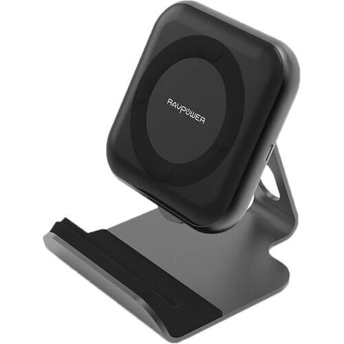 RAVPower RP-PC070 10W belaidis įkroviklis su laikikliu (EU) Juodas neprisijungęs