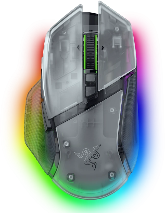 Razer Pelė žaidimams | Basilisk V3 Pro 35K | Wireless | Phantom Baltas Edition
