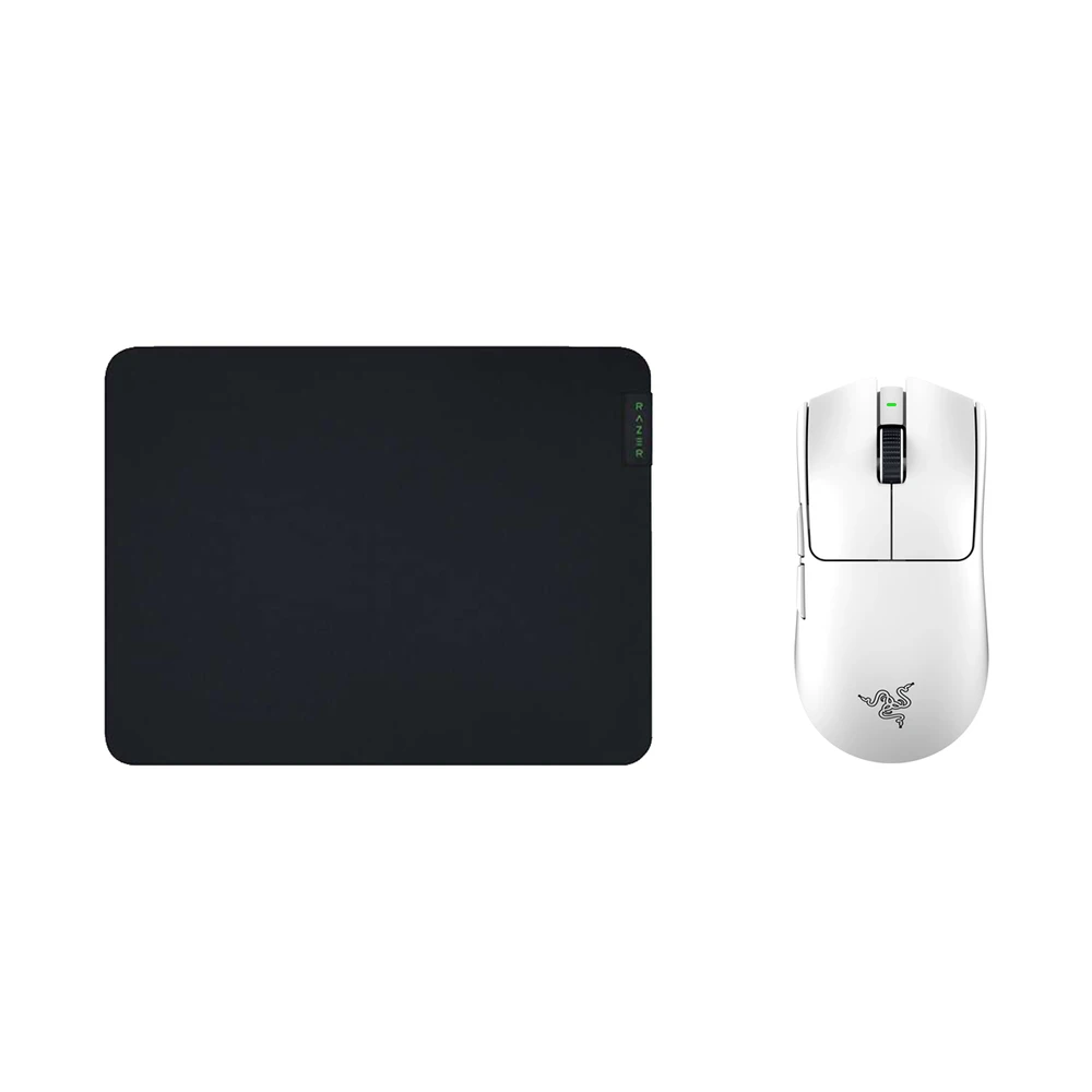 Razer Hero Bundle, Viper V3 Pro + Gigantus M Pelės kilimėlis – baltas