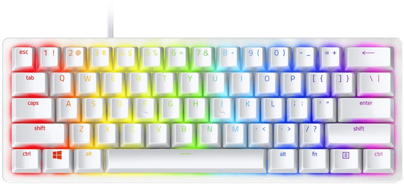 Klaviatūra Razer Huntsman Mini Mercury Redaguoti