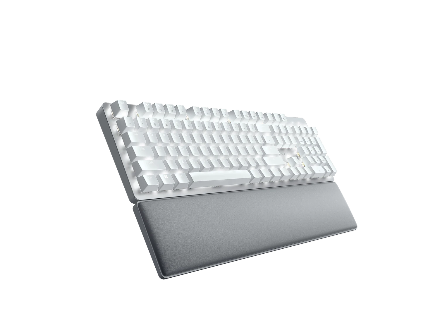 Belaidė Mechaninė klaviatūra Razer Pro Type Ultra, Orange Switch, DE išdėstymas, Balta