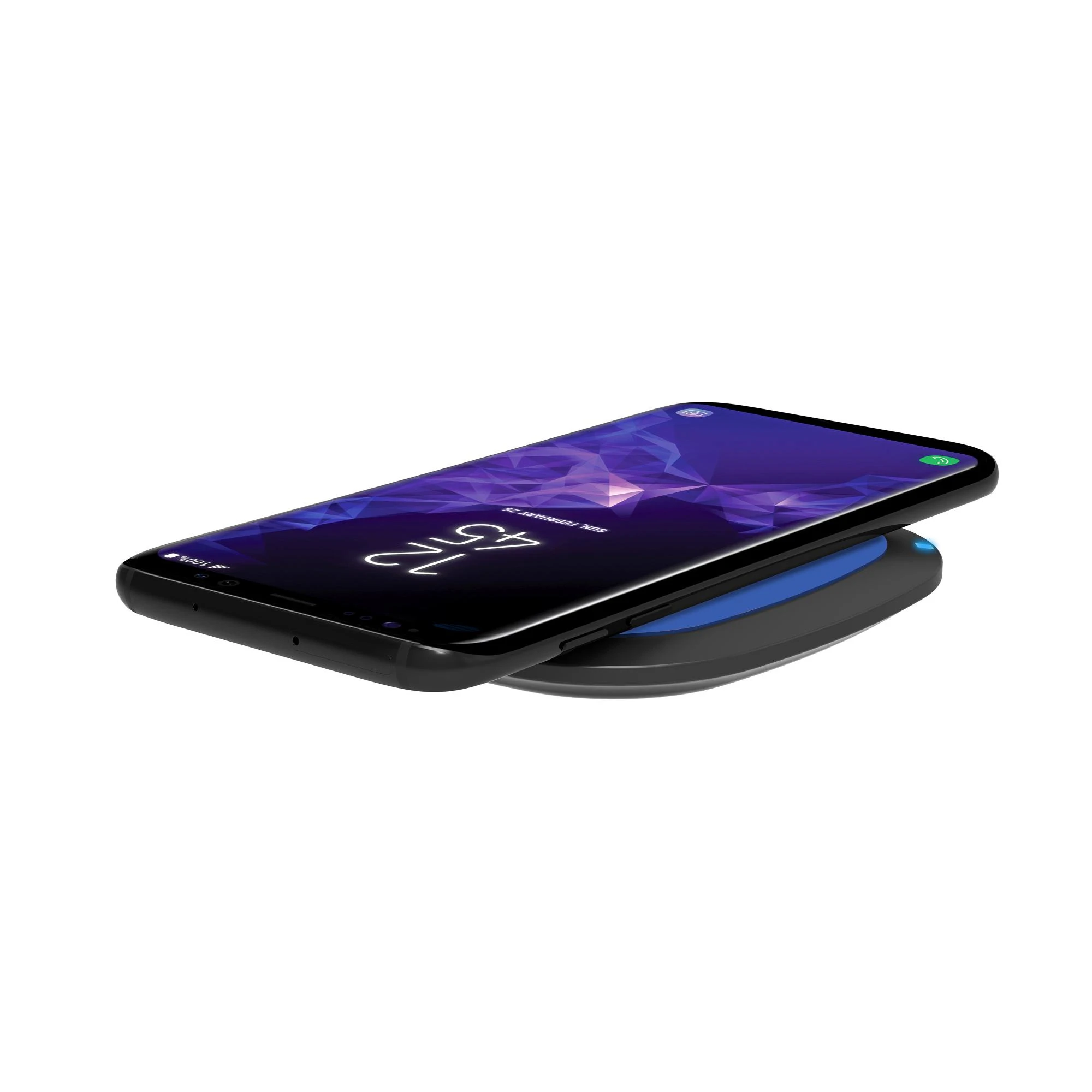 Belaidis įkroviklis Realpower FreeCharger su telefonu