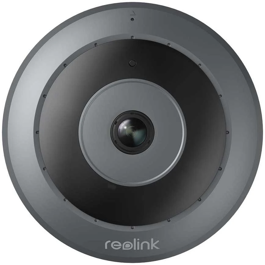 Išmanioji 360° panoraminė vidaus žuvies akies kamera Reolink Fisheye W520, 6 MP,  microSD, Wi-Fi