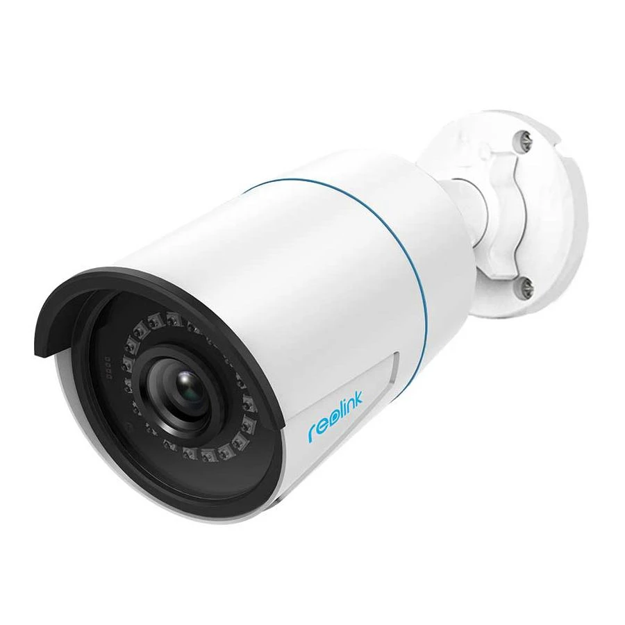 Reolink | IP kamera | RLC-510A | Kulka | 5 MP | Fiksuotas objektyvas | Maitinimas per Ethernet (PoE) | IP66 | H.264 | „MicroSD“ (maks. 256 GB) | Baltas