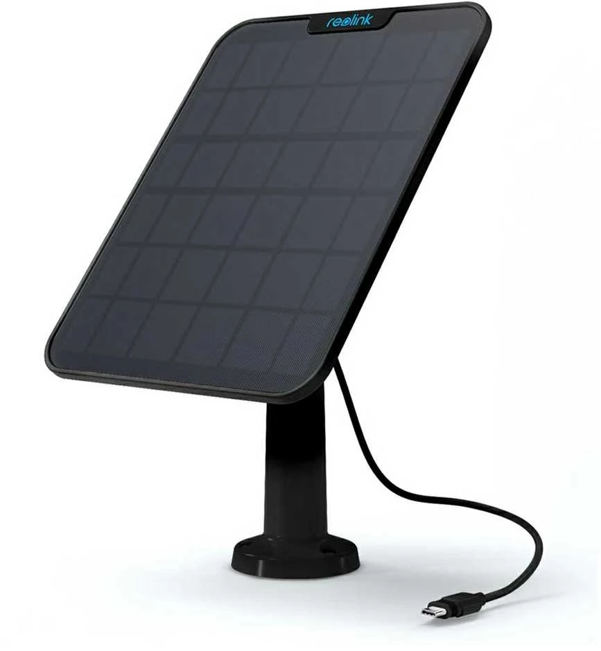 Saulės kolektorius Reolink SP2-B, IP65, Juodas