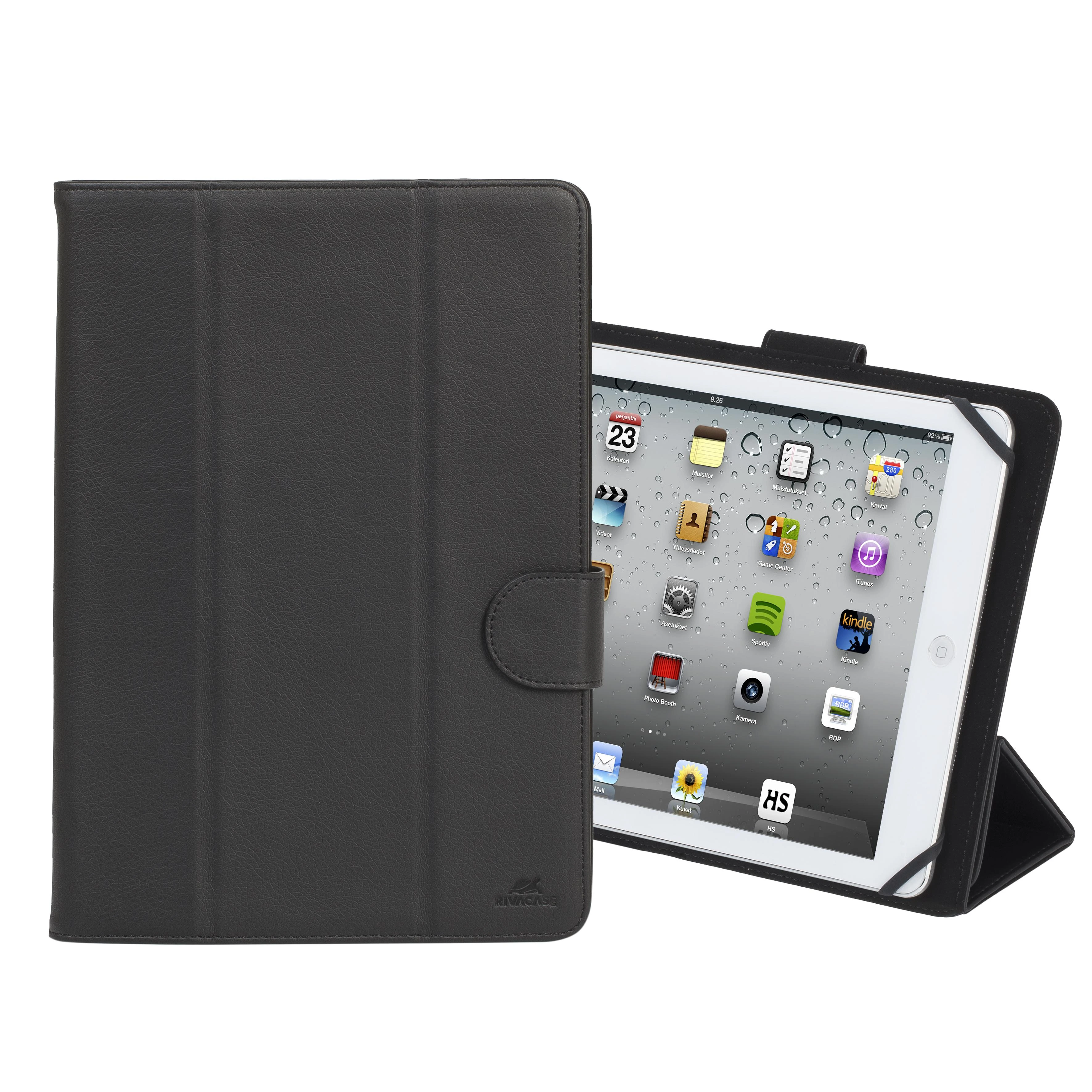 Planšetės dėklas SLEEVE 10.1" MALPENSA/3137 JUODAS RIVACASE