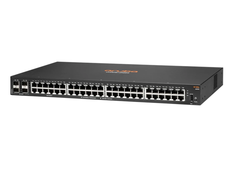 Šakotuvas Hewlett Packard (HP) HPE Aruba 6000 48G 4SFP jungiklis
