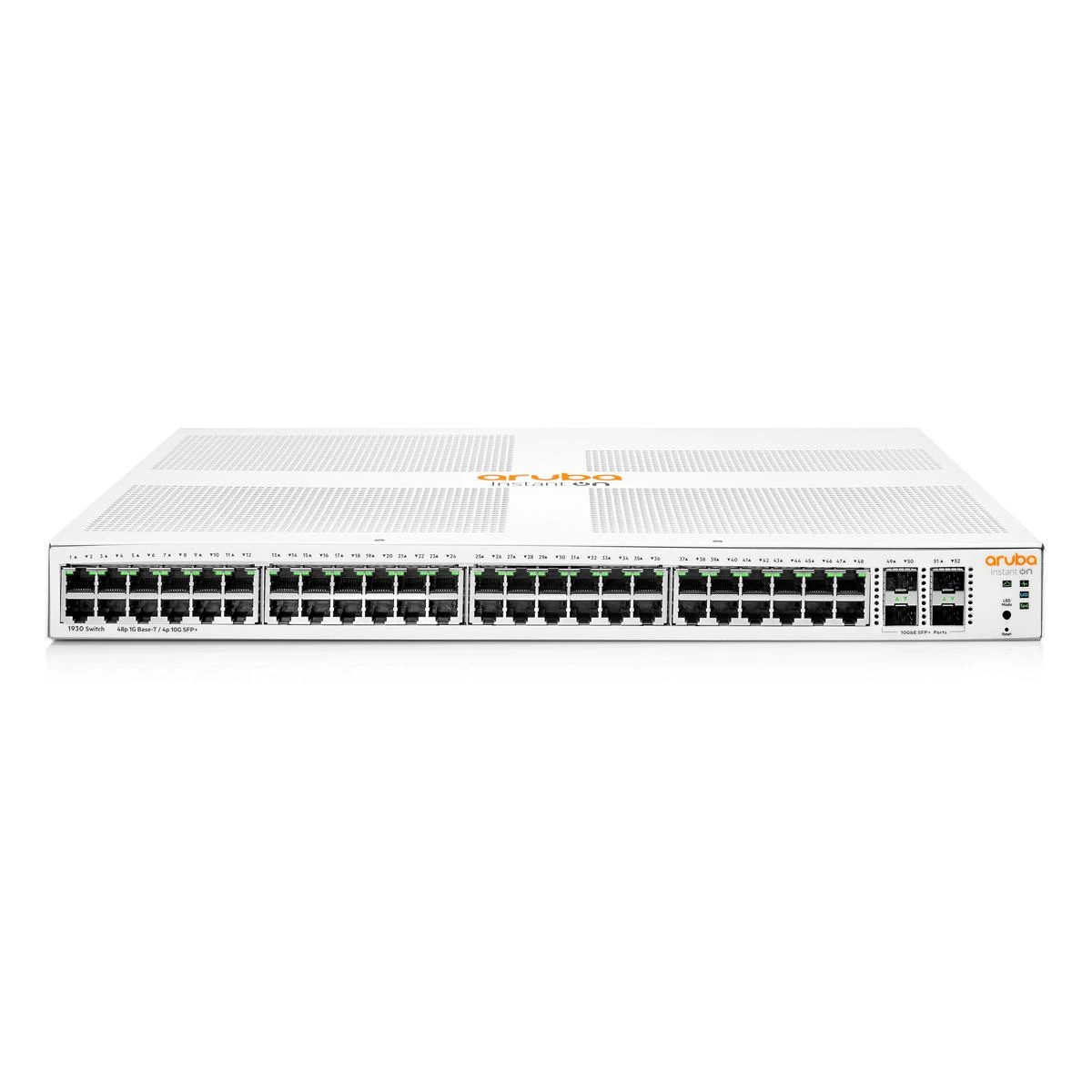 Šakotuvas „Hewlett Packard“ (HP) „HPE Networking Instant On 1930“ 52 prievadų komutatorius [48 gigabito LAN, 4 SFP/SFP+]