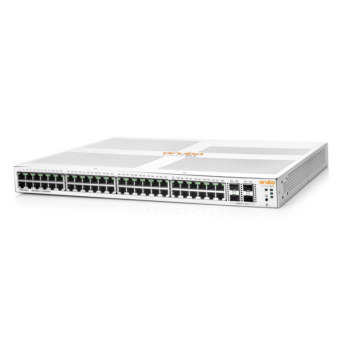 Šakotuvas „Hewlett Packard“ (HP) „HPE Networking Instant On 1930“ 52 prievadų komutatorius [48 gigabito LAN, 4 SFP/SFP+]