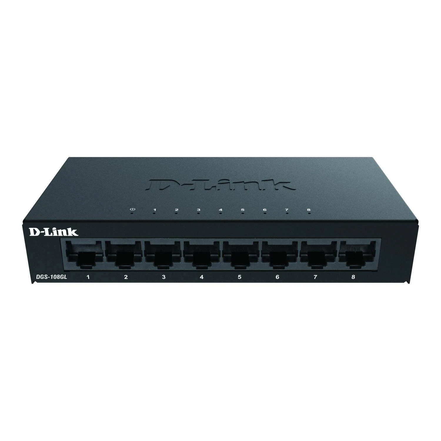 Šakotuvas D-LINK 8-Port Layer2 Gigabit šviesos jungiklis be IGMP