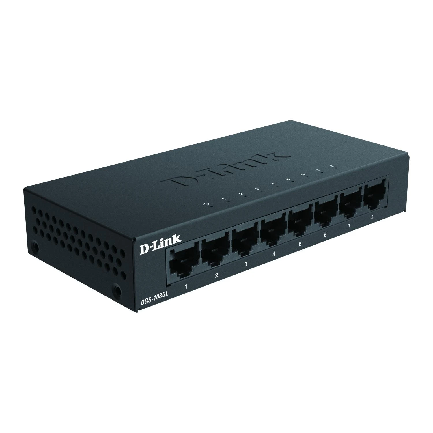 Šakotuvas D-LINK 8-Port Layer2 Gigabit šviesos jungiklis be IGMP