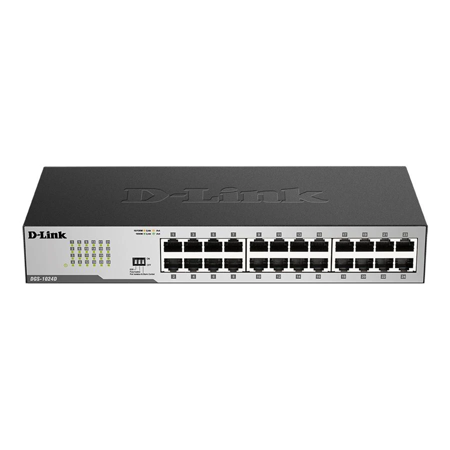 Šakotuvas D-Link DGS-1024D Ne-valdomas