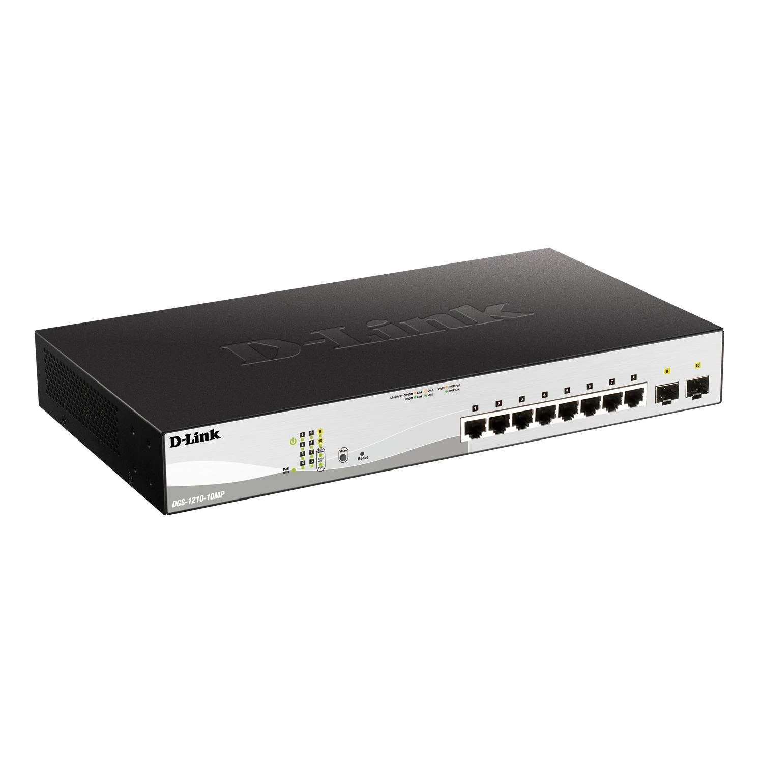 Šakotuvas D-Link DLink Switch DGS-1210-10MP E DGS121010MP E (DGS-1210-10MP E) (DGS121010MP E)