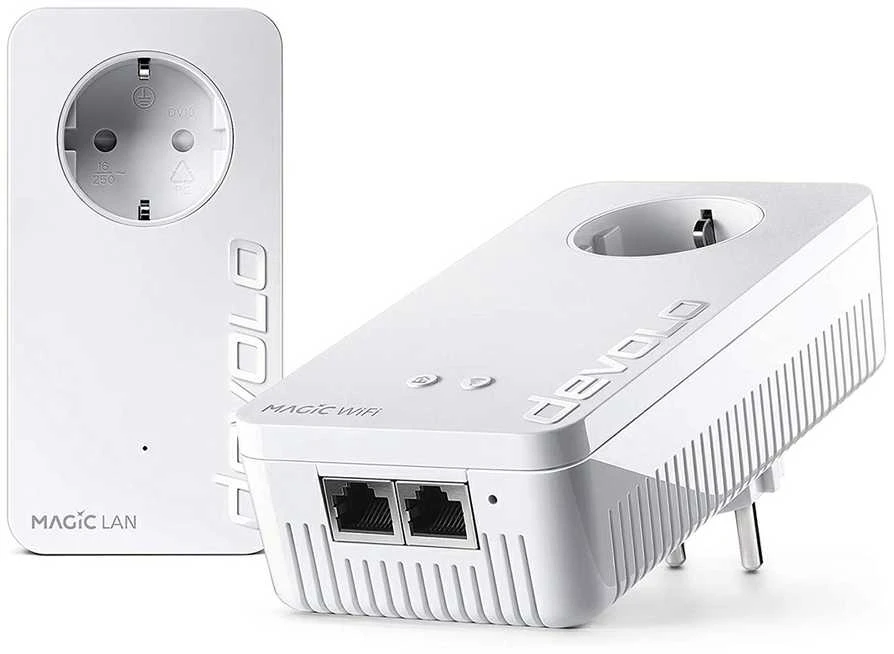Maršrutizatorius Devolo Ag devolo Magic 2 WiFi ac Next Starter Kit 2400Mbit, Powerline+WLAN, 3x LAN, Mesh