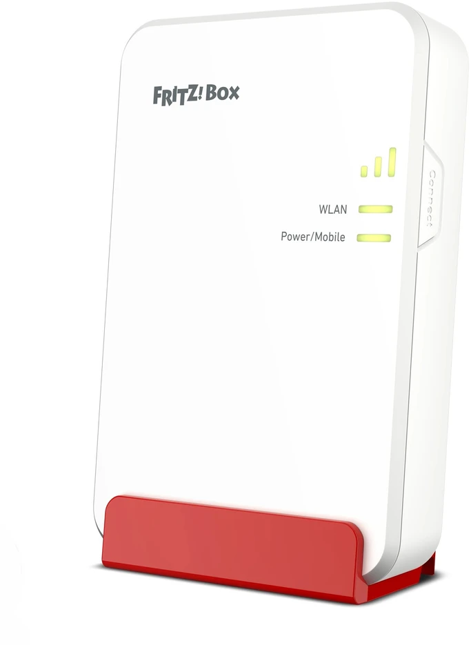 Šakotuvas FRITZ!Box 6860 5G v2 WiFi 5 (WLAN AC) Maršrutizatorius, Dualband, max. 1.300 Mbit/s, 5G/4G bis zu 1 Gbit/s
