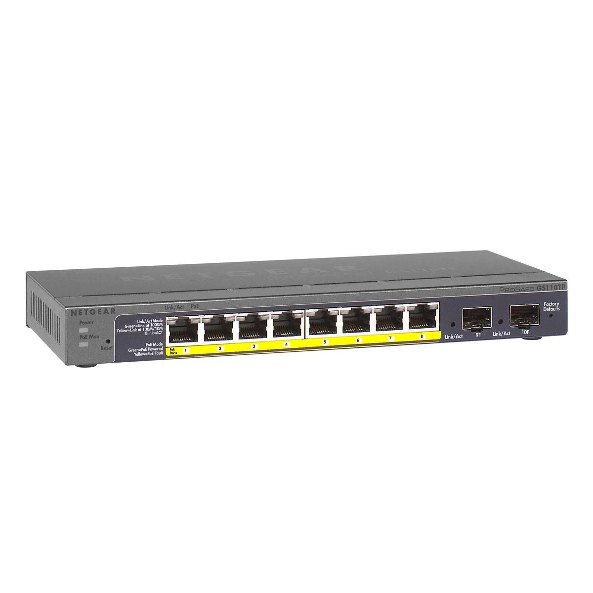 Šakotuvas NETGEAR 10 prievadų Gb Smart Managed Pro Switch m. PoE