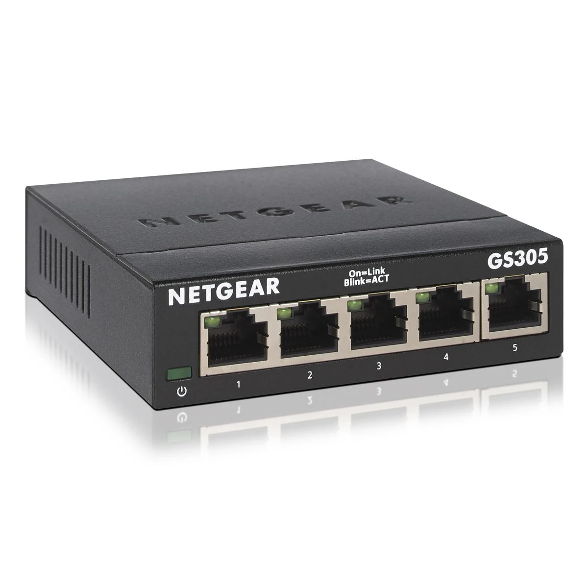 Šakotuvas NETGEAR GS305 SOHO nevaldomas jungiklis [5x Gigabit Ethernet]