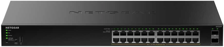 Šakotuvas Netgear GS310TP-200EUS 10p PoE 55W (PoE+: 8p) valdomas gigabito komutatorius