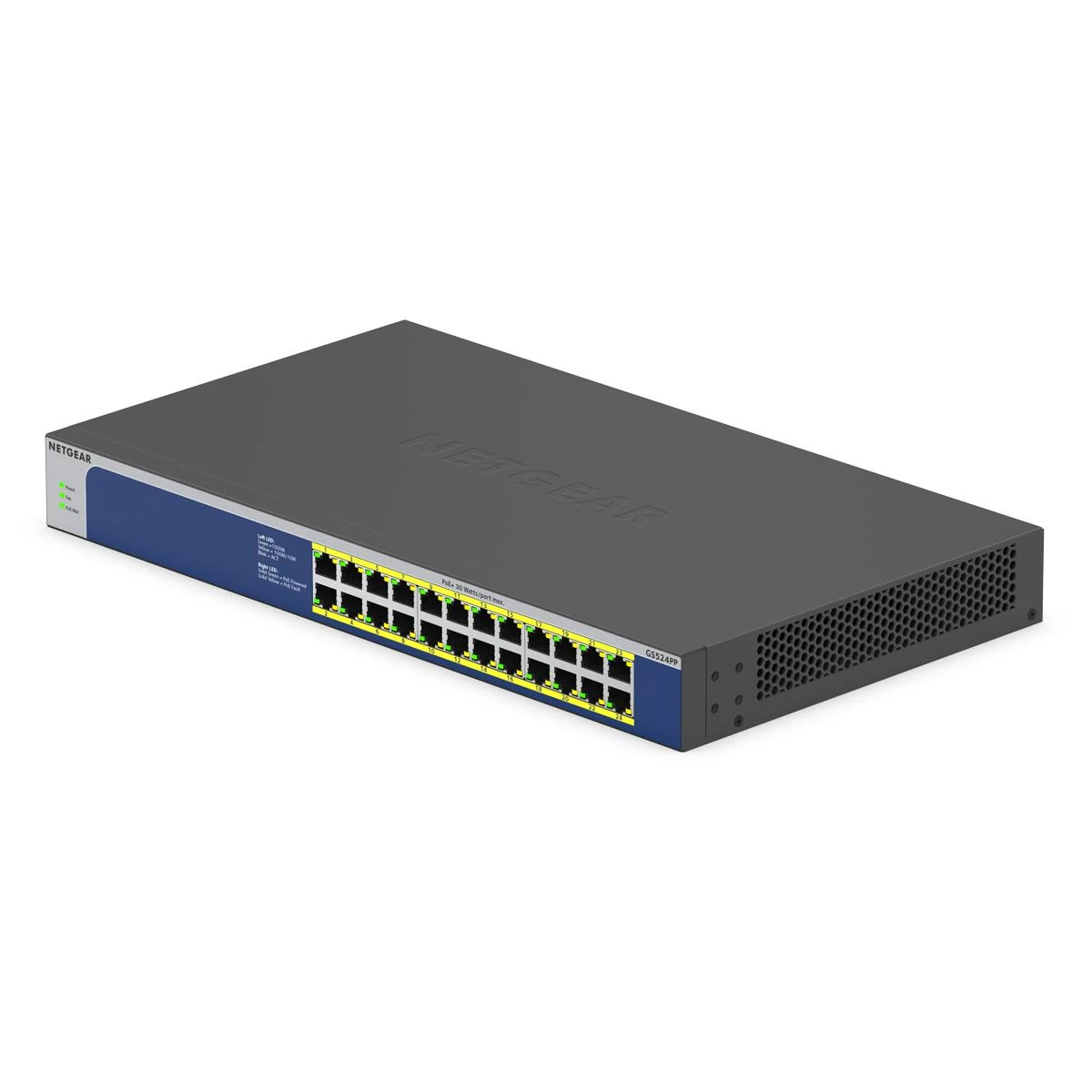 Šakotuvas Netgear 24-PORT GB UNMGD POE+ SWITCH - 300 WATT HIGH POWER