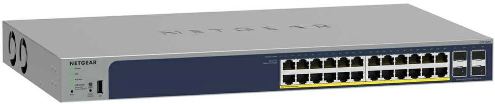 Šakotuvas NETGEAR 28PT GE POE+ išmanusis jungiklis