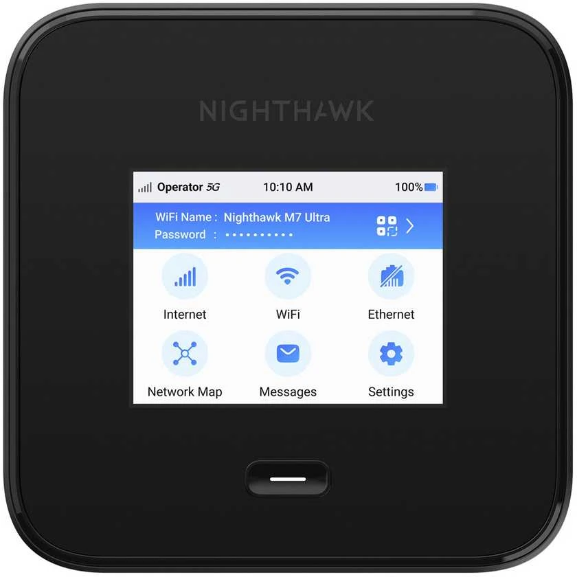 Maršrutizatorius „Netgear MR7450-100EUS“ 5G belaidis stotelė, 7 colių