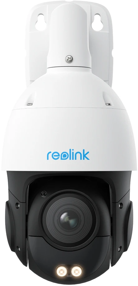 Reolink | 4K 360° automatinio sekimo PoE kamera su 5X optiniu priartinimu | P840 | 8 MP | f=2,7–13,5 mm/maks. F1.6 | Maitinimas per Ethernet (PoE) | IP66 | H.265/H.264 | Micro SD, maks. 256 GB