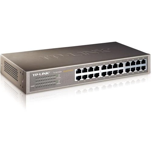 Šakotuvas TP-LINK 24 prievadų gigabito ECO komutatorius, 19 colių