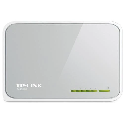 Šakotuvas TP-Link TL-SF1005D Netzwerk-Switch 5-Port, Unmanaged, 5x 100 Mbit/s RJ45