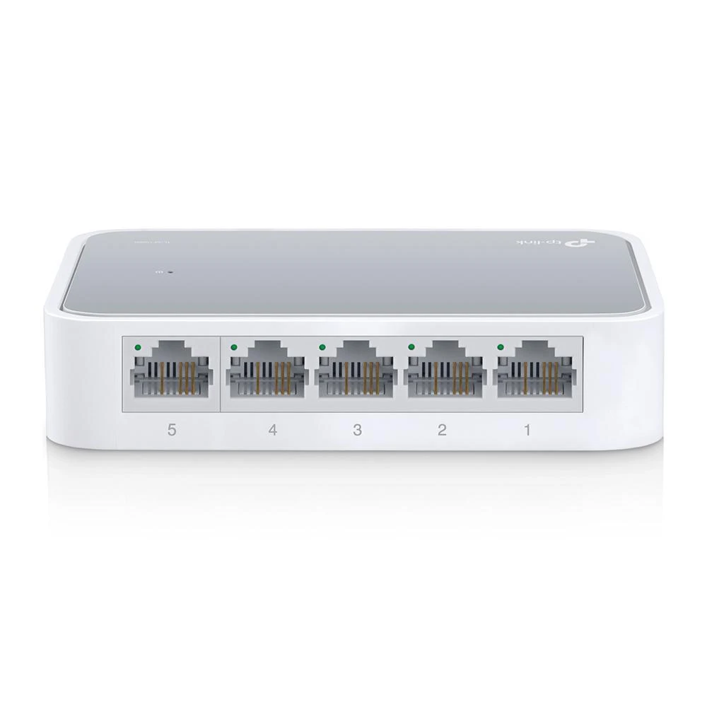 Šakotuvas TP-Link TL-SF1005D Netzwerk-Switch 5-Port, Unmanaged, 5x 100 Mbit/s RJ45