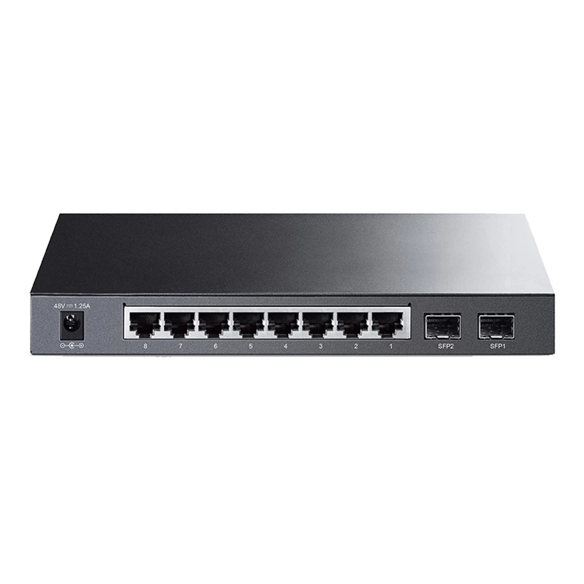 Šakotuvas TP-Link TL-SG2210P Valdomas L2 Gigabit Ethernet (10/100/1000) Maitinimas per Eternetą (PoE) Juoda
