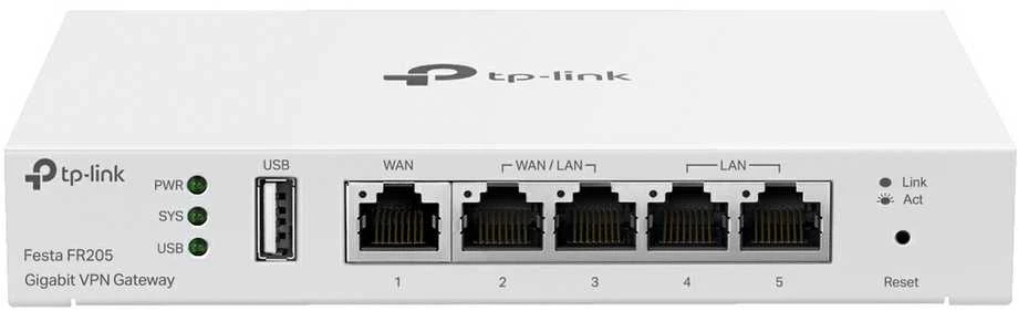 TP-Link WL-Maršrutizatorius Festa FR205 Gigabit VPN-Maršrutizatorius