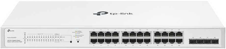Šakotuvas TP-Link Festa FS328GP L2/L2+ gigabito Ethernet (10/100/1000) su PoE palaikymu