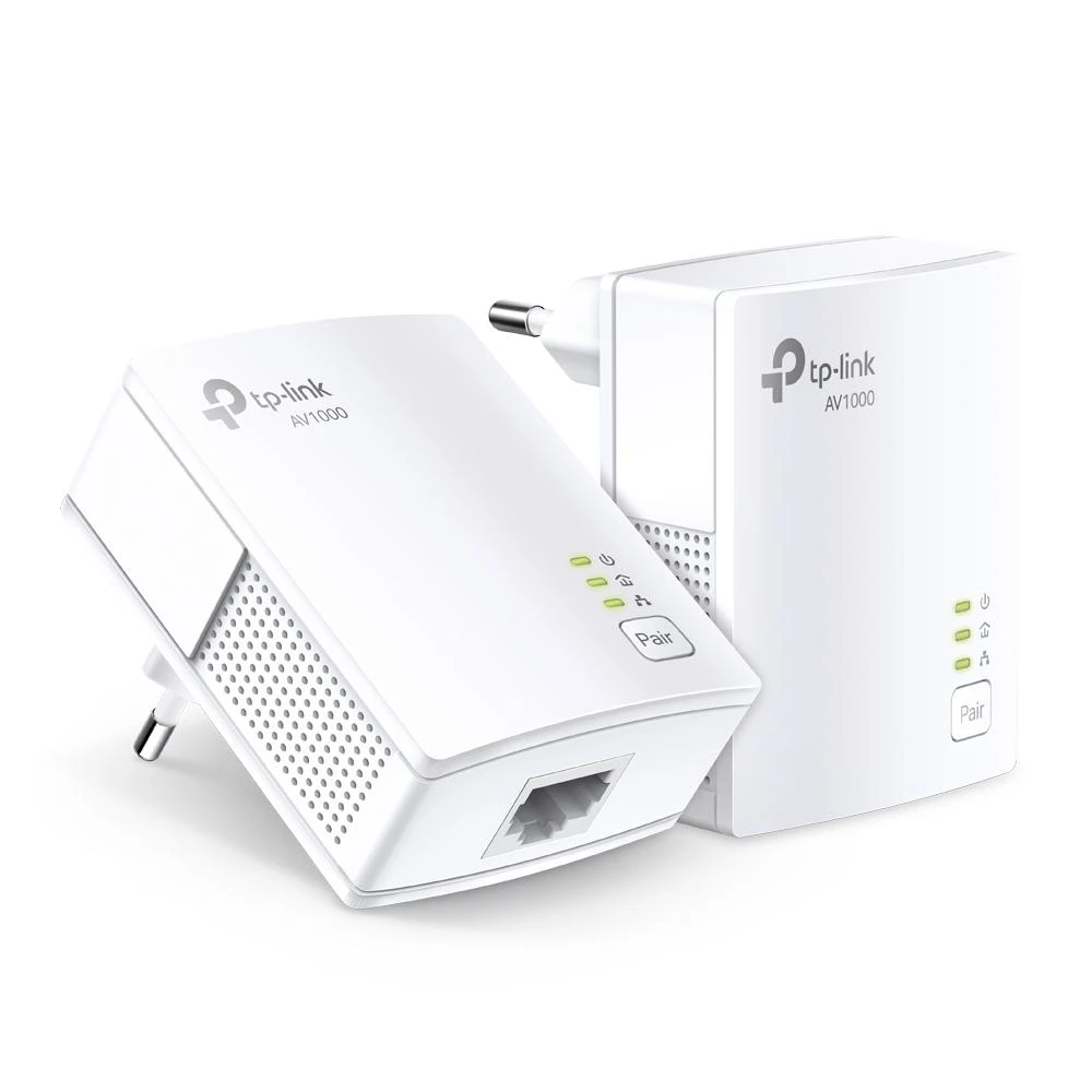 Maršrutizatorius TP-Link TL-PA7019 KIT V1 Starter Kit - maitinimo tinklo adapterio rinkinys - jungiamas prie sienos