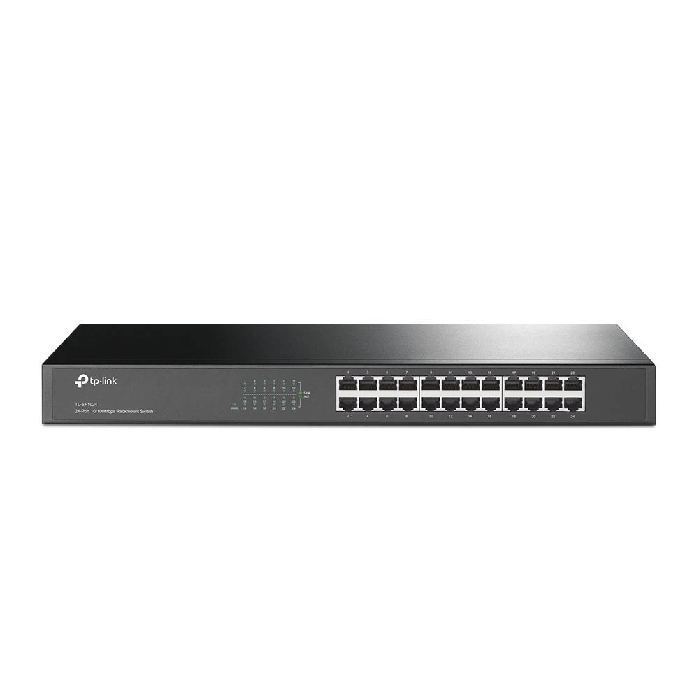 Šakotuvas Jungiklis TP-LINK TL-SF1024 19 colių stovas, 24x10/100Mbps