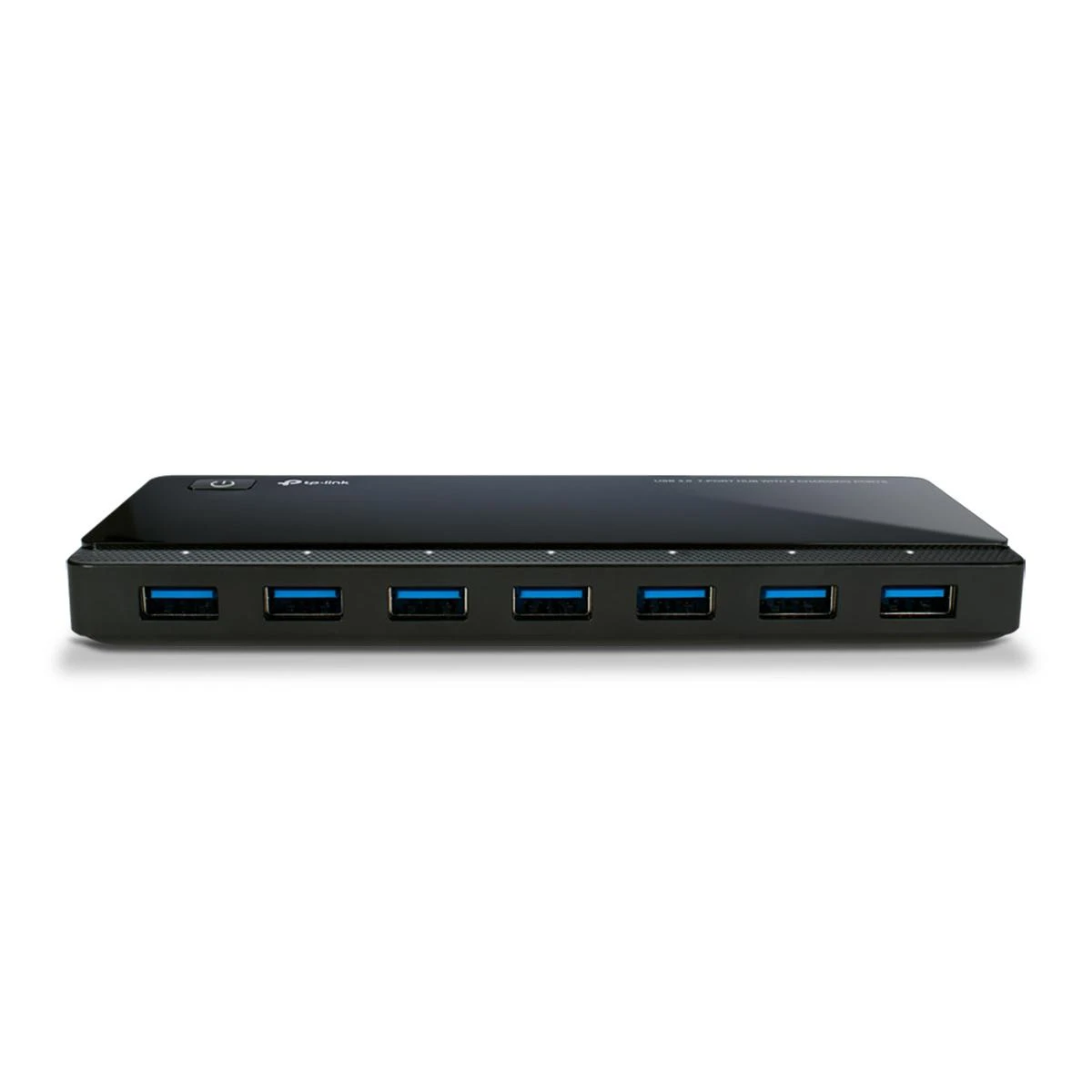TP-LINK 7 jungtys USB 3.0 Hub su 2 maitinimo įkrovikliais jungtys 2.4A Max Desktop ir 12V/4A maitinimo adapteris