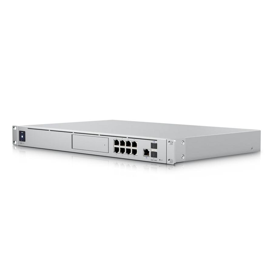 Šakotuvas Ubiquiti All-in-one Maršrutizatorius ir Security Gateway | UDM-SE | Nėra „Wi-Fi“ | 10/100/1000/2500 Mbit/s | Ethernet LAN (RJ-45) jungtys 8 | Tinklelio atramos Nr. | MU-MiMO Nr. | Nėra mobiliojo plačiajuosčio ryšio
