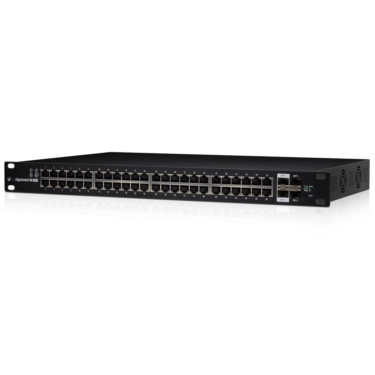 Šakotuvas Ubiquiti | EdgeSwitch | ES-48-500W | Tvarkomas žiniatinklis | Montuojamas ant stovo | Gigabit Ethernet (vario) jungtys kiekis 48 | SFP jungtys kiekis 2 | SFP+ jungtys kiekis 2 | 12 mėn.
