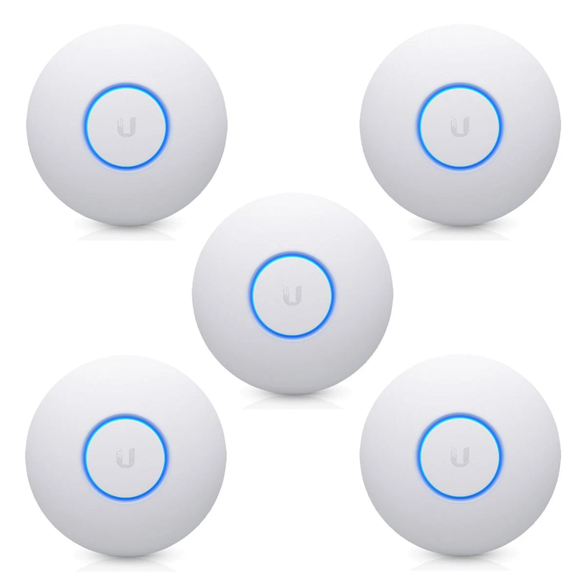 Maršrutizatorius Ubiquiti UniFi UAP-nanoHD-5 4x4 MU-MIMO 802.11AC Wave 2 prieigos taškas, 5 vnt. pakuotė | UniFi | UAP-nanoHD-5Pack | 802.11ac | 1733 Mbit/s | 10/100/1000 Mbit/s | Ethernet LAN (RJ-45) jungtys: 1 | MU-MiMO: Taip